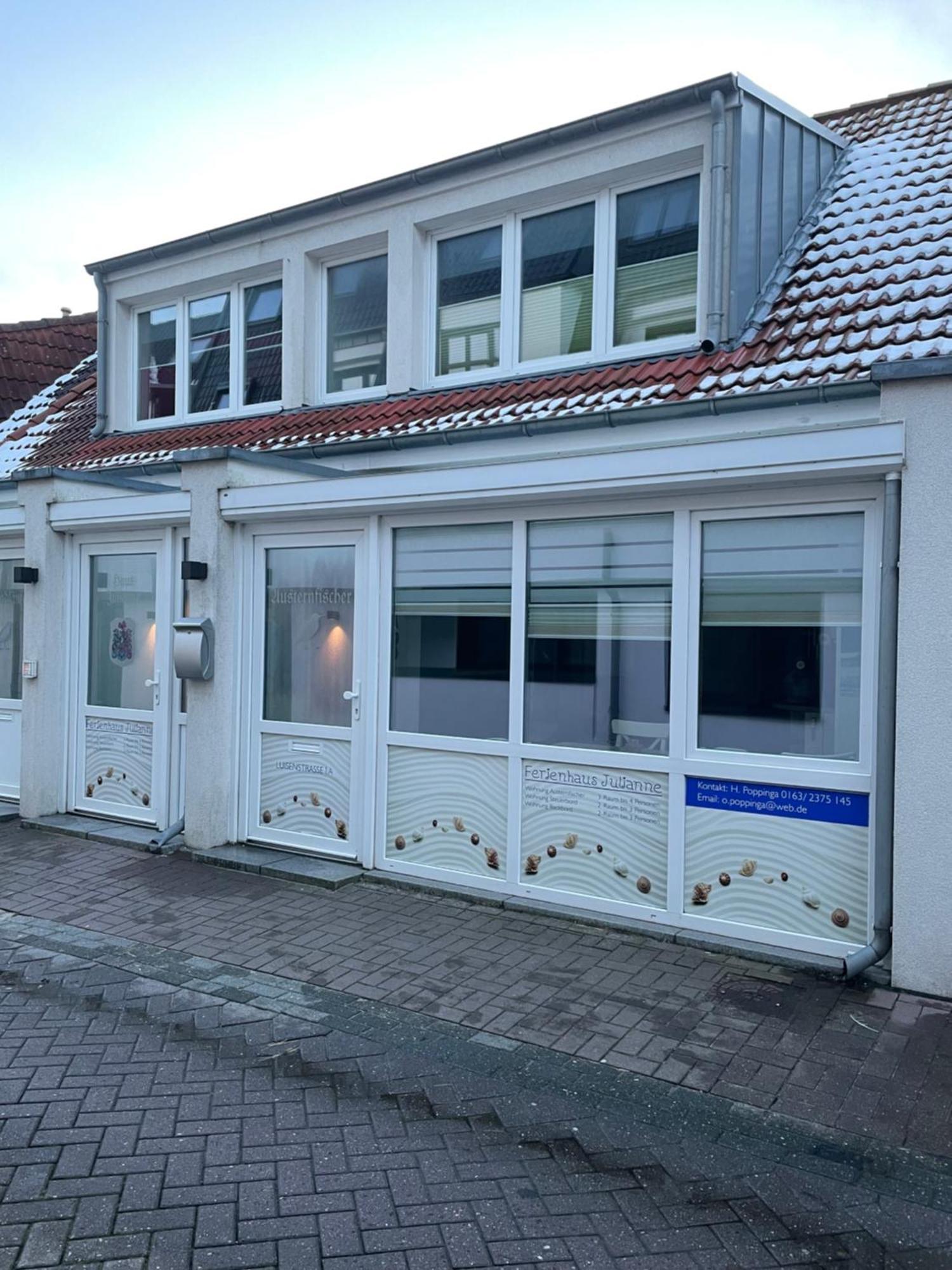 Haus Julianne, Wohnung Backbord, Familie Poppinga Norderney Ngoại thất bức ảnh